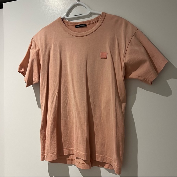 Acne Studios Pink Patch T-Shirt - Picture 7 of 11